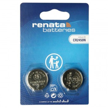 Renata CR2450N ličio baterijos 2 vnt.